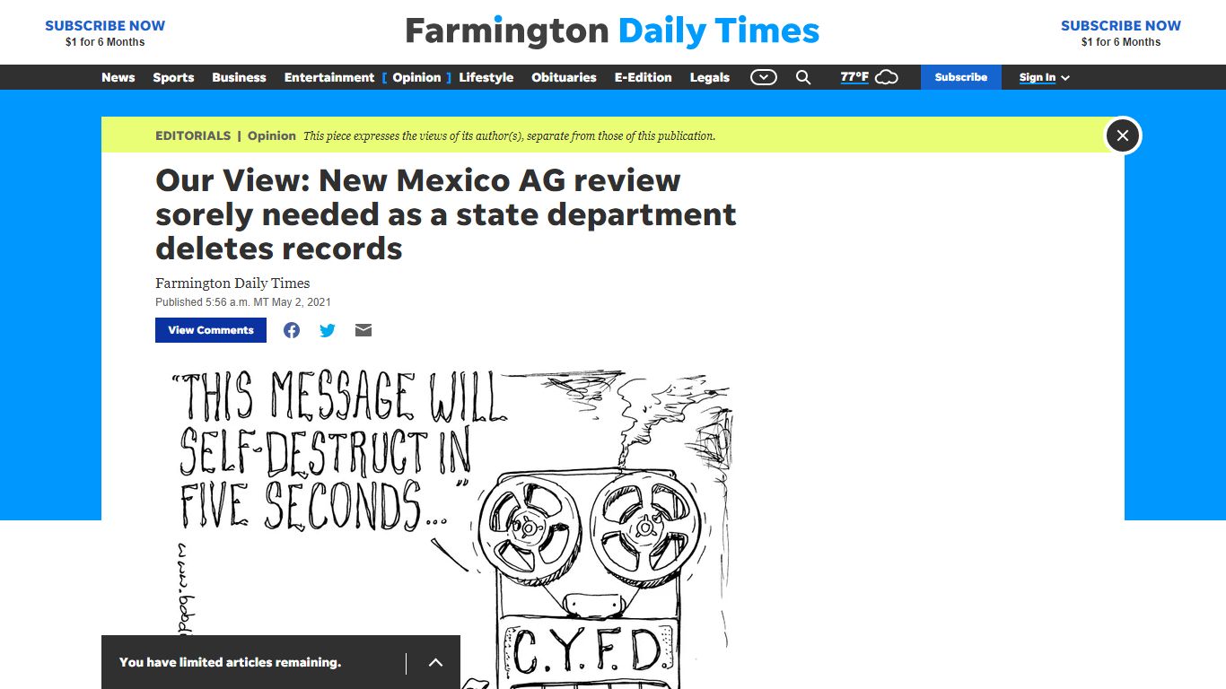 NM CYFD's record destruction policies an affront to public ...